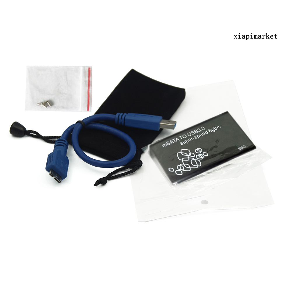 Hộp Đựng Ổ Cứng Ssd Mini Msata Sang Usb 3.0