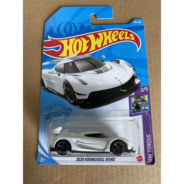 Xe mô hình Hot Wheels Koenigsegg Jesko trắng, Hiếm.