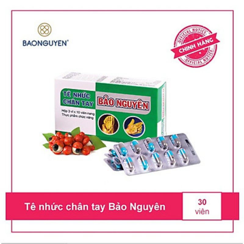 Tê nhức chân tay bảo nguyên, đau mỏi vai gáy, đau thần kinh toạ