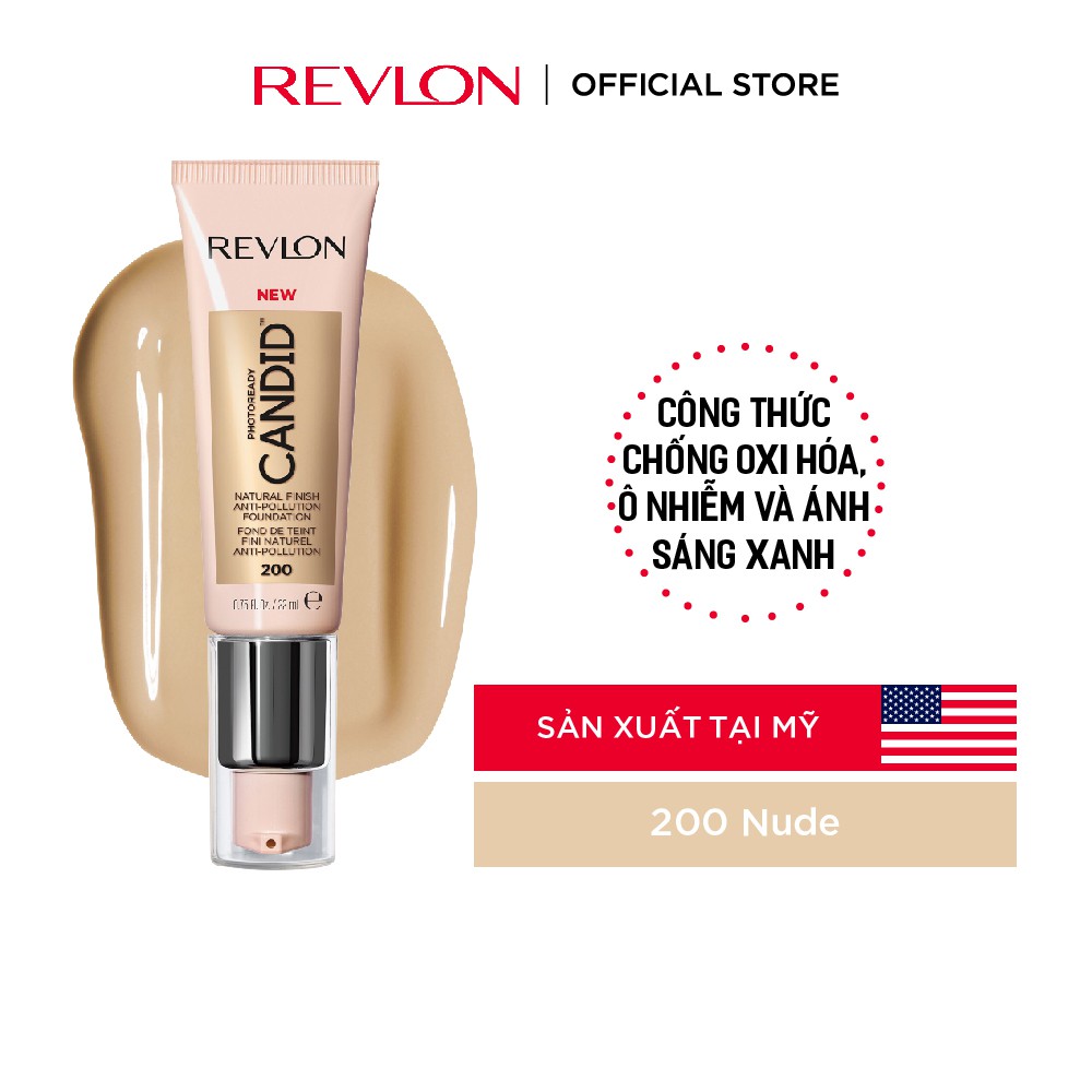 Kem nền chuyên nghiệp Revlon PhotoReady Candid™ Natural Finish Anti-pollution 22ml