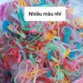 🍁0.5kg Thun buột tóc nhí cho bé tóc ít