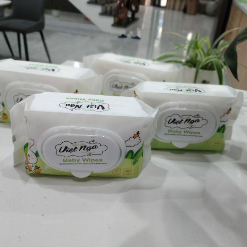 Gói 80 tờ giấy ướt không mùi