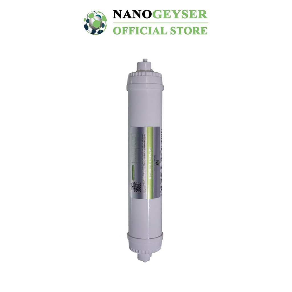 Lõi Hydrogen Nano Geyser, Bổ sung Hydrogen cho nước, Dùng cho các dòng máy lọc nước RO, NANO, UF, Kangaroo, Karofi, Aqua