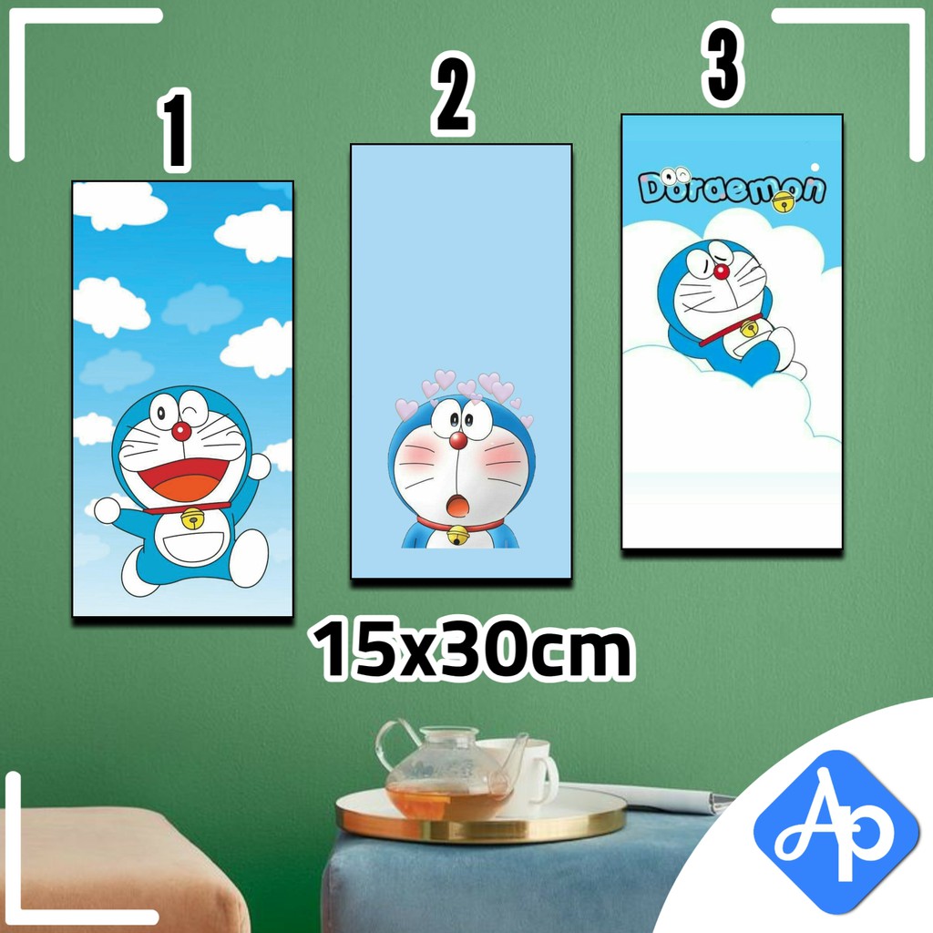 Doraemon Phụ Kiện Trang Trí Tường Hình Doremon Đáng Yêu