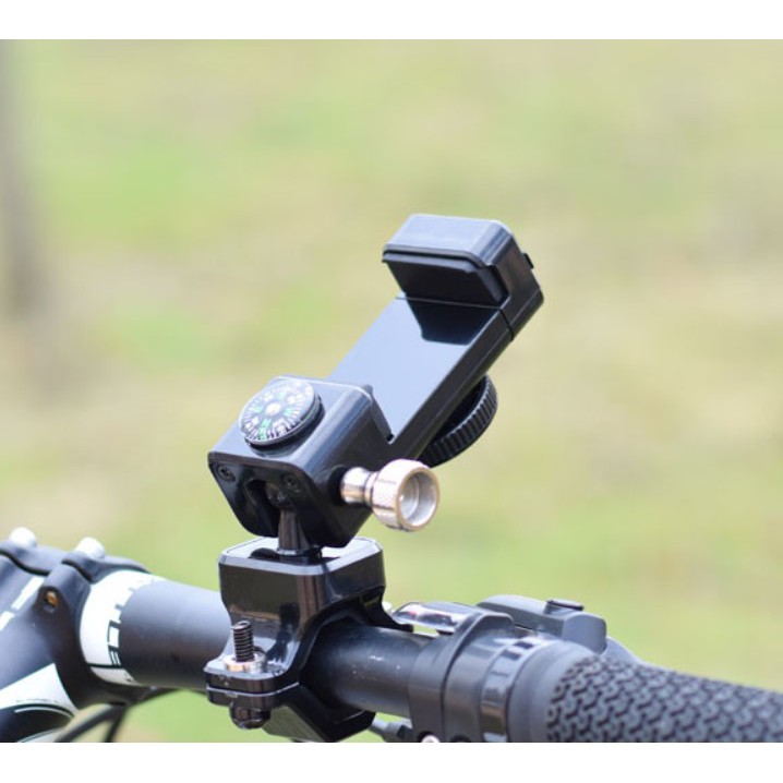 Kẹp Điện Thoại Chống Trộm Siêu Chắc Chắn Xoay 360 Độ -  Kẹp xe đạp địa hình, xe đạp thồ, xe đạp điện, xe máy có đèn