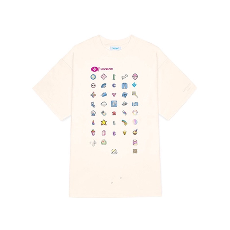 Áo thun Tee Levents internetlove pixel nam nữ full tag chất cotton