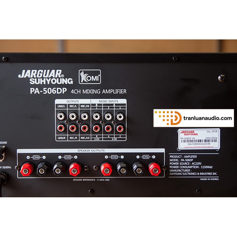 Amply Karaoke Jarguar PA-506 DP