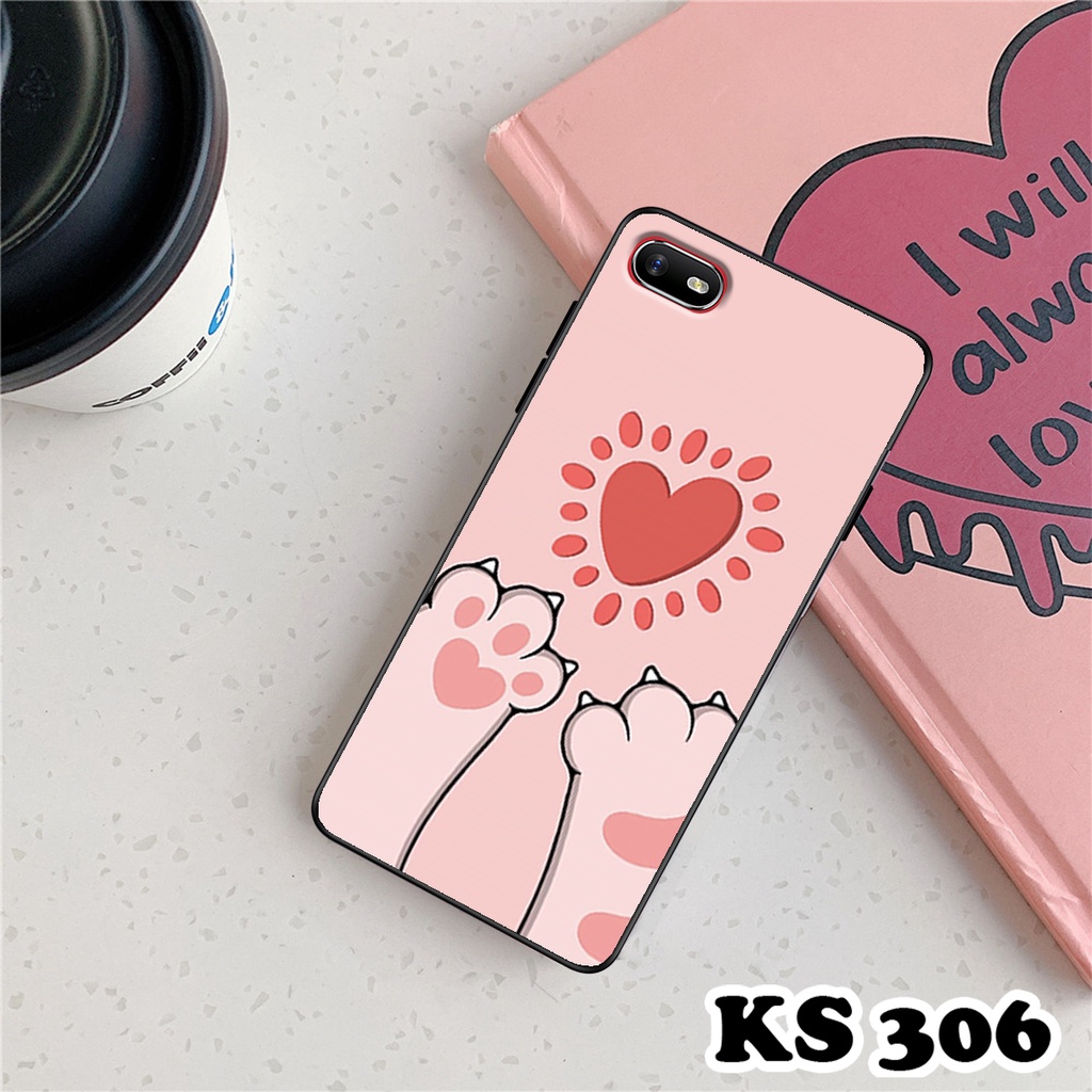Ốp lưng Oppo A1k - Realme C1 - Ốp Oppo in hình LoveCat - Chất liệu TPU siêu bền