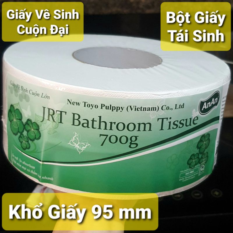 Giấy Vệ Sinh Cuộn Đại An An 700G JRT Bathroom Tissue