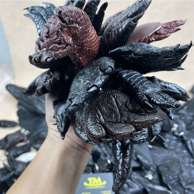 ✅Da cá sấu thật ✅Mốc treo chìa khóa Da Bàn Tay Cá Sấu