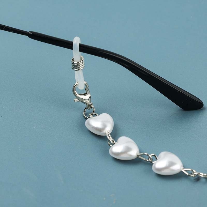 Dây đeo mắt kính 72cm chống trượt hình trái tim thanh lịch