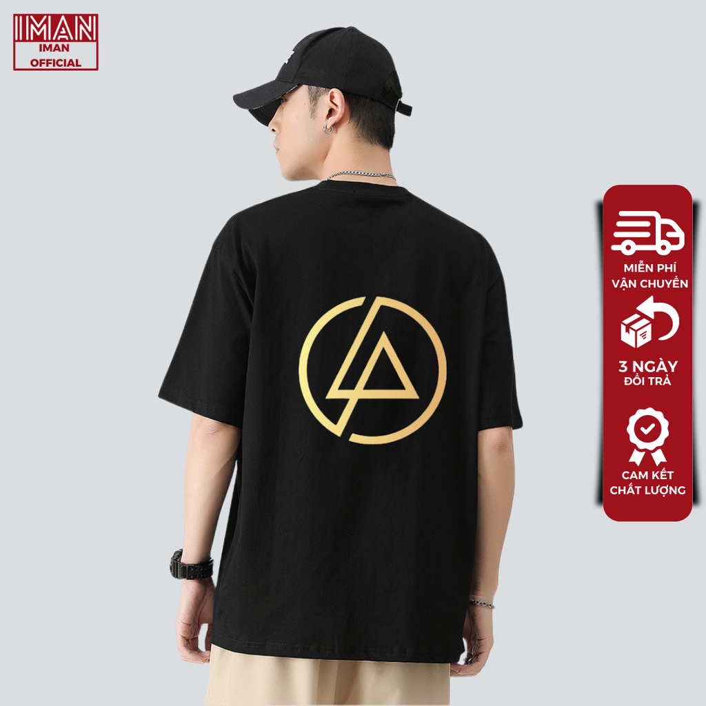 Áo thun Phông Unisex IMAN phiên bản Premium Cao Cấp Chất Liệu 100% Cotton, Áo Phông tay lỡ form rộng IMAN - TG