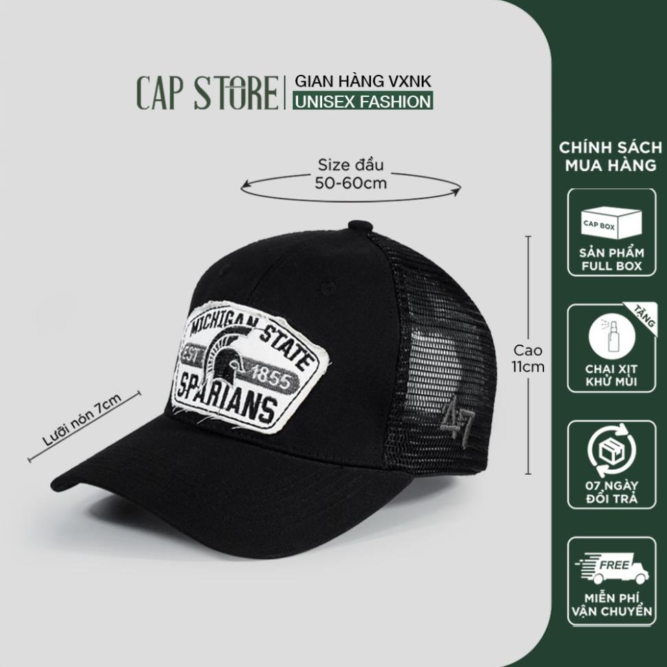 Nón lưỡi trai - Mũ lưỡi trai phong cách thời trang bóng chày form unisex cho cả nam và nữ Full Box của Capstore NL01 Xịn