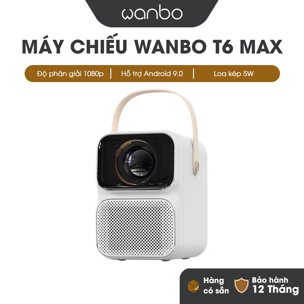 Máy chiếu Wanbo T6 Max - Độ phân giải vật lí 1080P