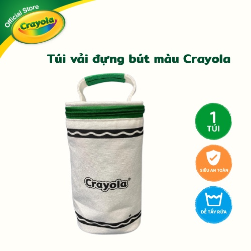 [Hàng tặng] Túi vải đựng bút màu Crayola