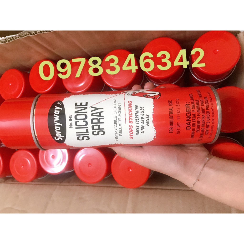 CHAI XỊT BÔI TRƠN CHỈ SPRAYWAY 945 USA