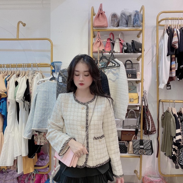 Áo Dạ Viền Nhũ