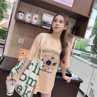 Áo thun Unisex form rộng_Freesize 70kg