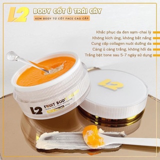 Kem body cốt ủ collagen trái cây l2
