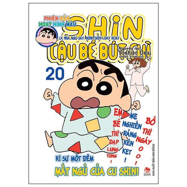 Sách - Shin - Cậu Bé Bút Chì - Hoạt Hình Màu - Tập 20 (2019)