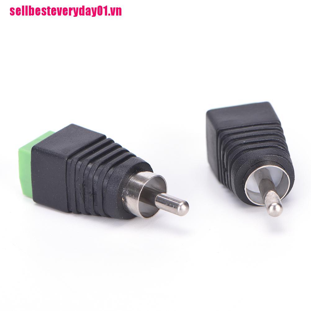 Bộ 4 Đầu Nối Âm Thanh Rca Sang Rca Chuyên Dụng