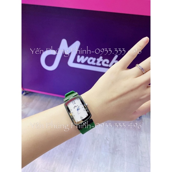 ĐỒNG HỒ MWATCH NỮ MẶT VUÔNG 26mm
