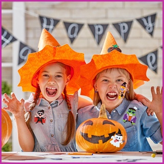Set 24 Sticker Dán Trang Trí Halloween Cho Bé