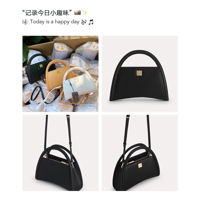 - Túi đeo chéo nữ mini Pedrio mini leather shoulder bag-3 màu-ib chọn màu