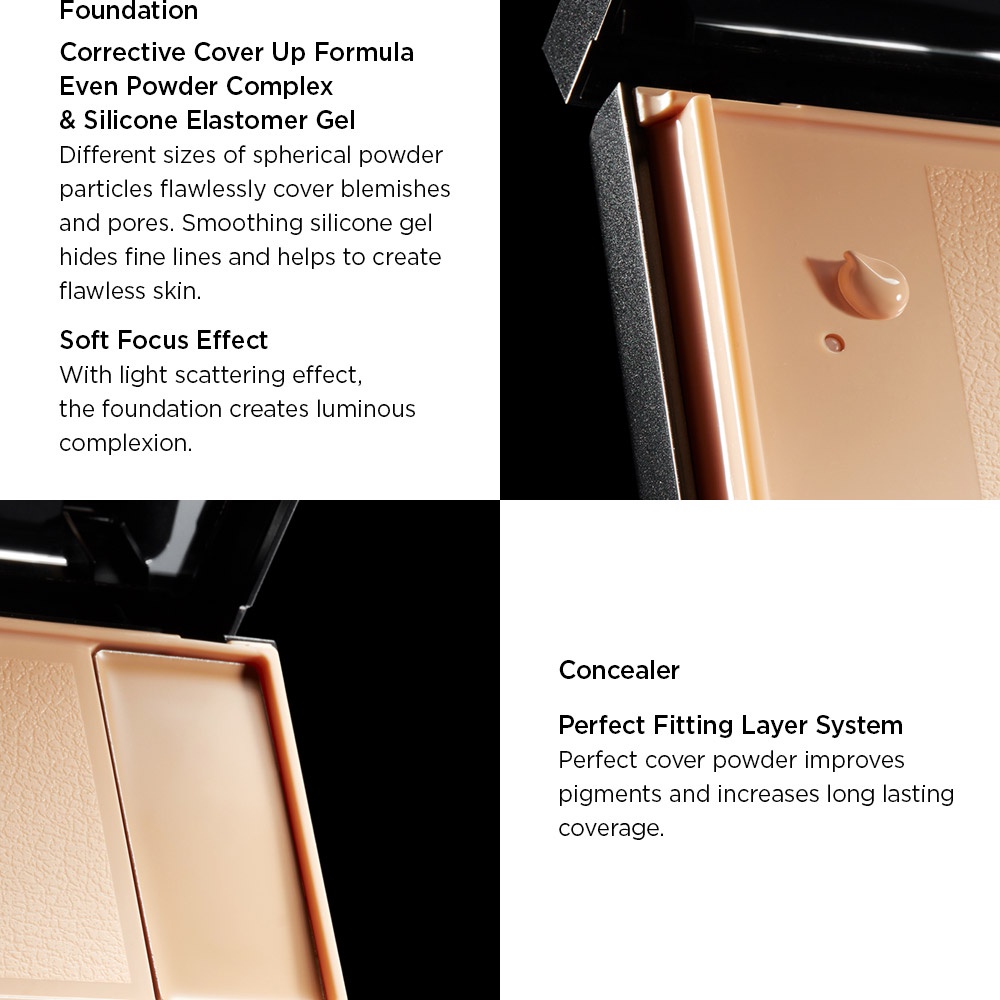 Kem nền che khuyết điểm JUNG SAEM MOOL ESSENTIAL STAR-CEALER FOUNDATION