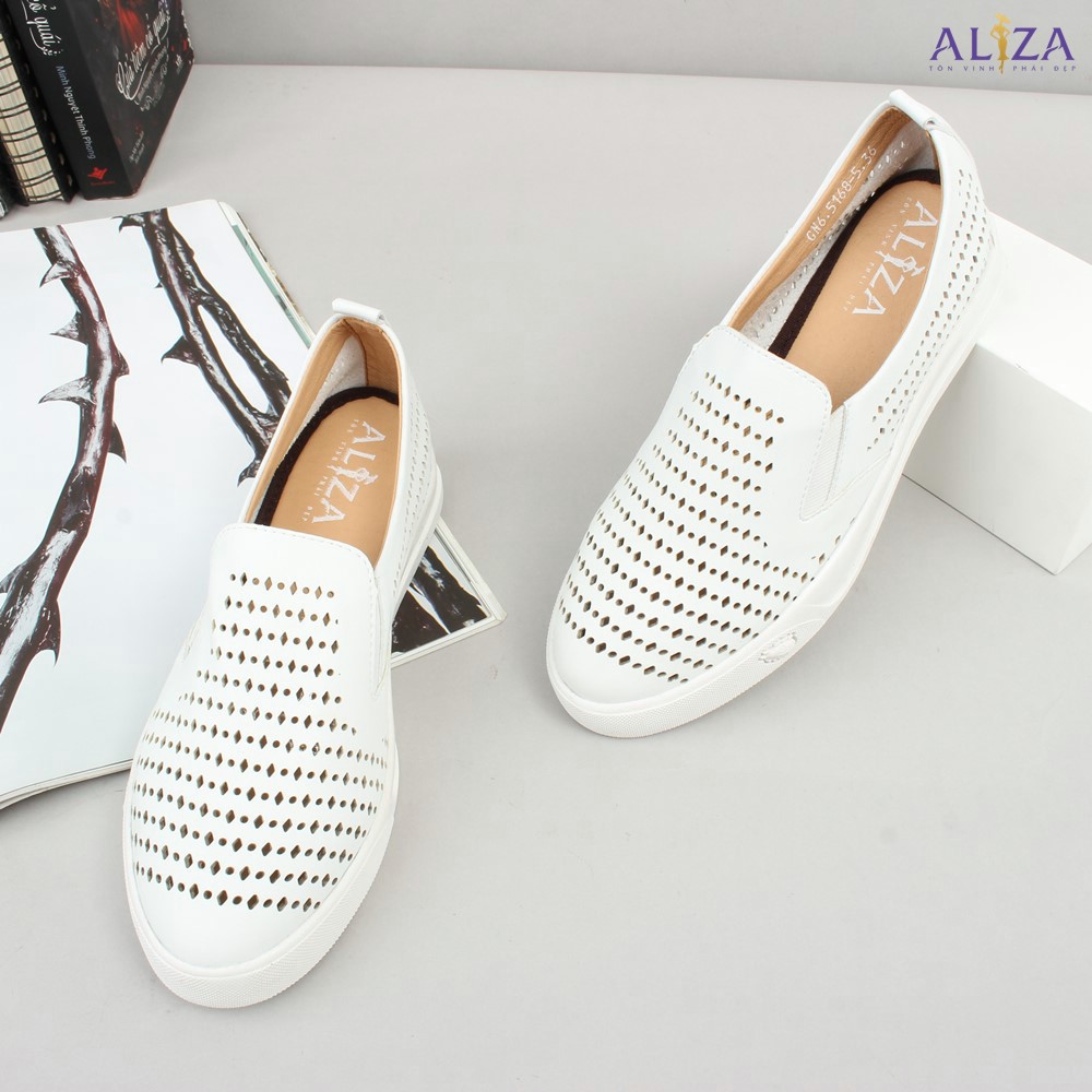 [Mã FAMALLT5 giảm 15% đơn 150k] Aliza - Giày Slip on đế mềm 5168-5