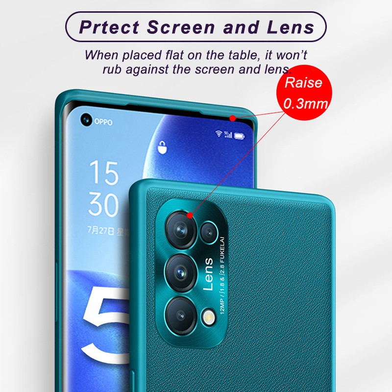 Ốp điện thoại mặt nhám bảo vệ cho Oppo Reno 5 Pro Reno5 Reno5Pro 4g 5g | BigBuy360 - bigbuy360.vn