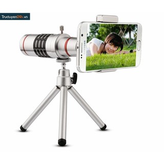 Ống kính lens camera tele zoom 18x cho smart phone.