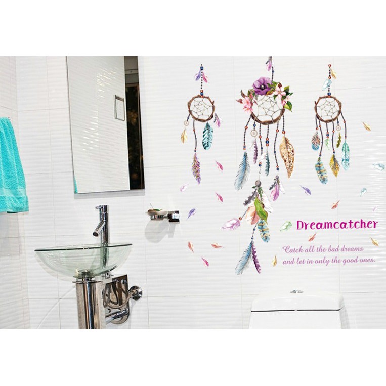 Decal dán tường vòng bắt giấc mơ