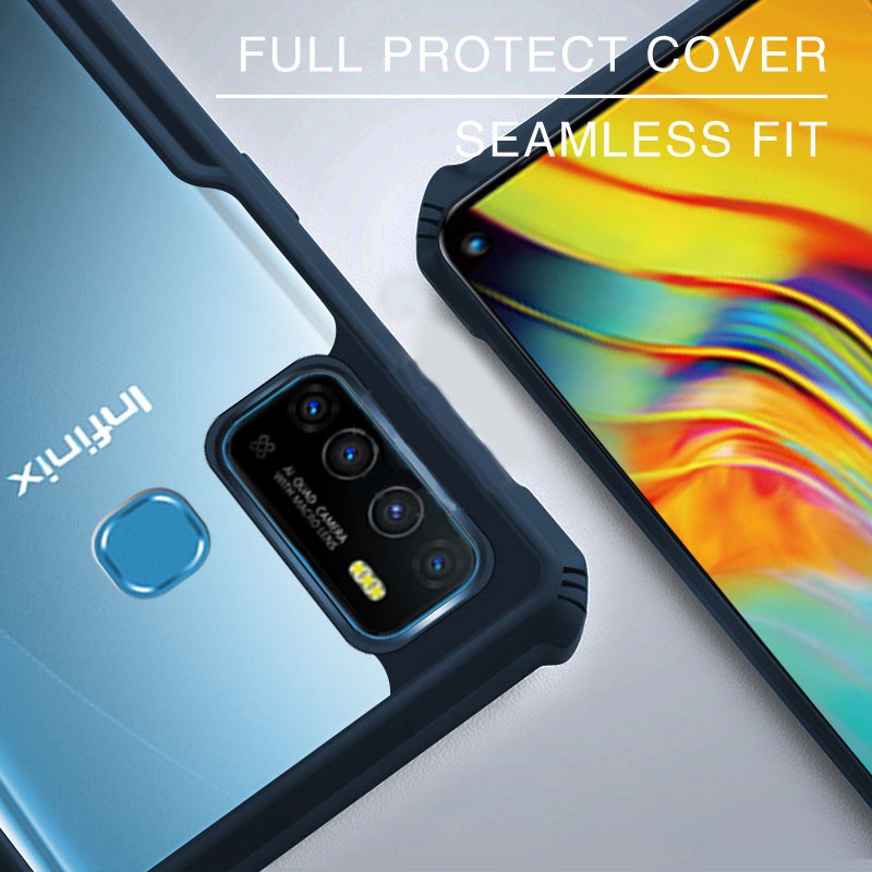 Ốp Điện Thoại Trong Suốt Chống Sốc Cho infinix Hot 12 11 10 Play 20i 11s 10i 10s 10t Smart 5 Pro 5A 6 X6817 X665 X6812 X689F X662