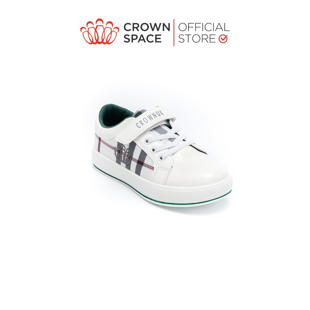 Giày Thể Thao Sneaker Bé Trai Đi Học Đi Chơi Crown Space Cao Cấp CRUK256 Nhẹ Êm, Chống Hôi Chân Size 28 đến 37