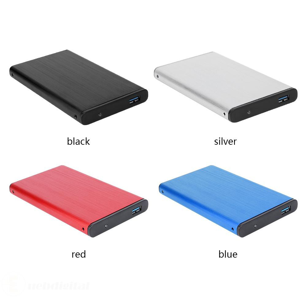 Vỏ Ổ Cứng Ngoài Usb 3.0 6gbps 2.5 Inch Hdd Ssd Bằng Hợp Kim Nhôm | BigBuy360 - bigbuy360.vn