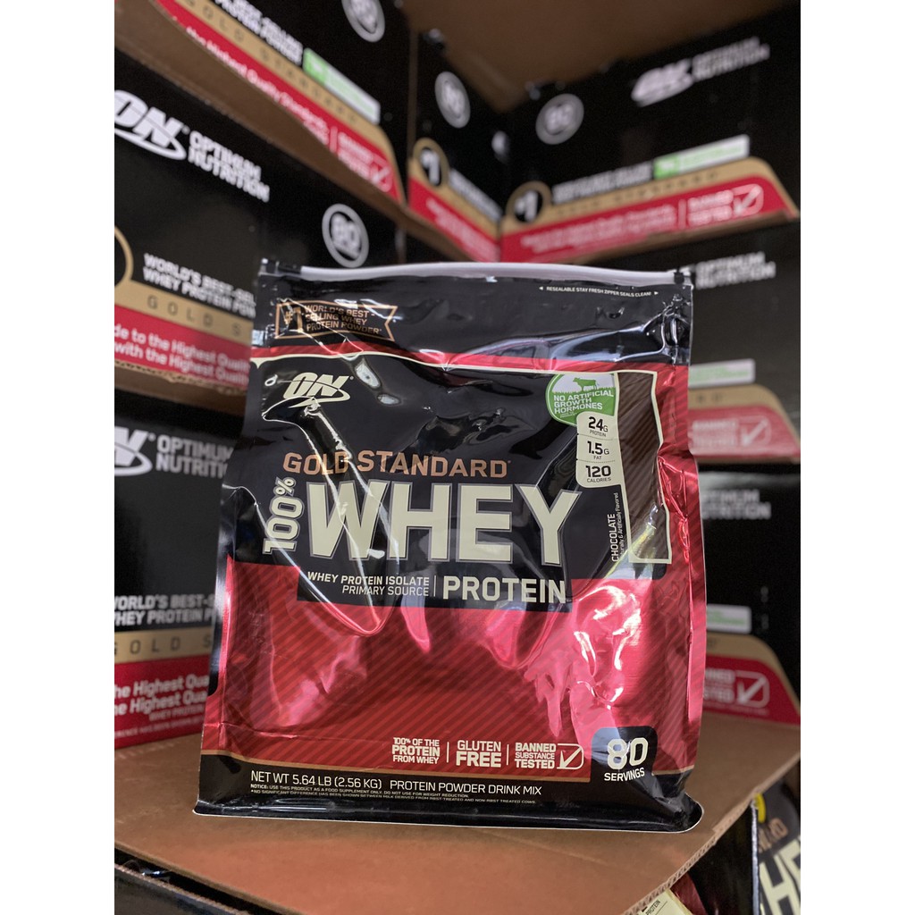 Whey protein gold standard 80 servings nhập Mỹ