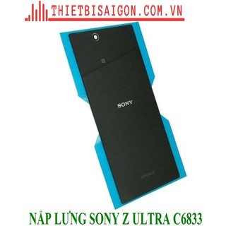 NẮP LƯNG SONY Z ULTRA C6833 MÀU ĐEN