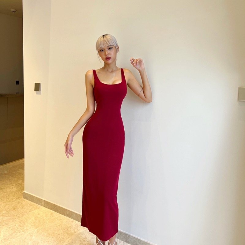 Sẵn Hỏa Tốc - Emma Dress - Đầm Nữ Form Ôm Chất Liệu Co Giãn