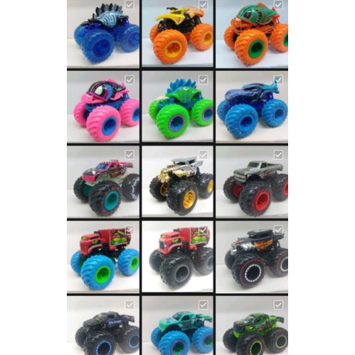 Bộ cao su Bigfoot Hot Wheels 8
