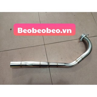 Cổ pô inox 304 cho exciter 135 5 số và 4 số gắn pô zin