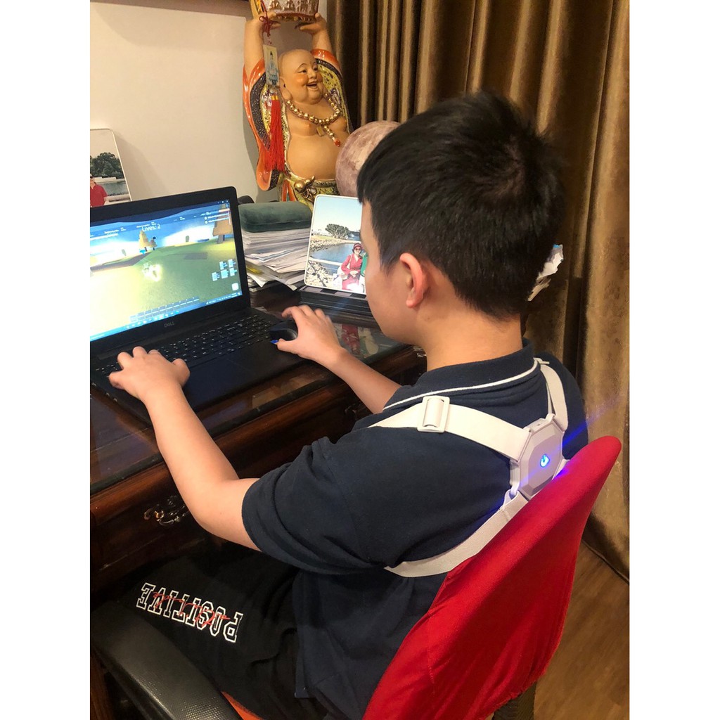 Đai Chống Gù Lưng Trẻ Em Thông Minh, Ngừa Cong Vẹo Cộ Sống, Giúp Ngồi Đúng Tư Thế, Chống Cận Thị, Độ Đàn Hồi Tốt
