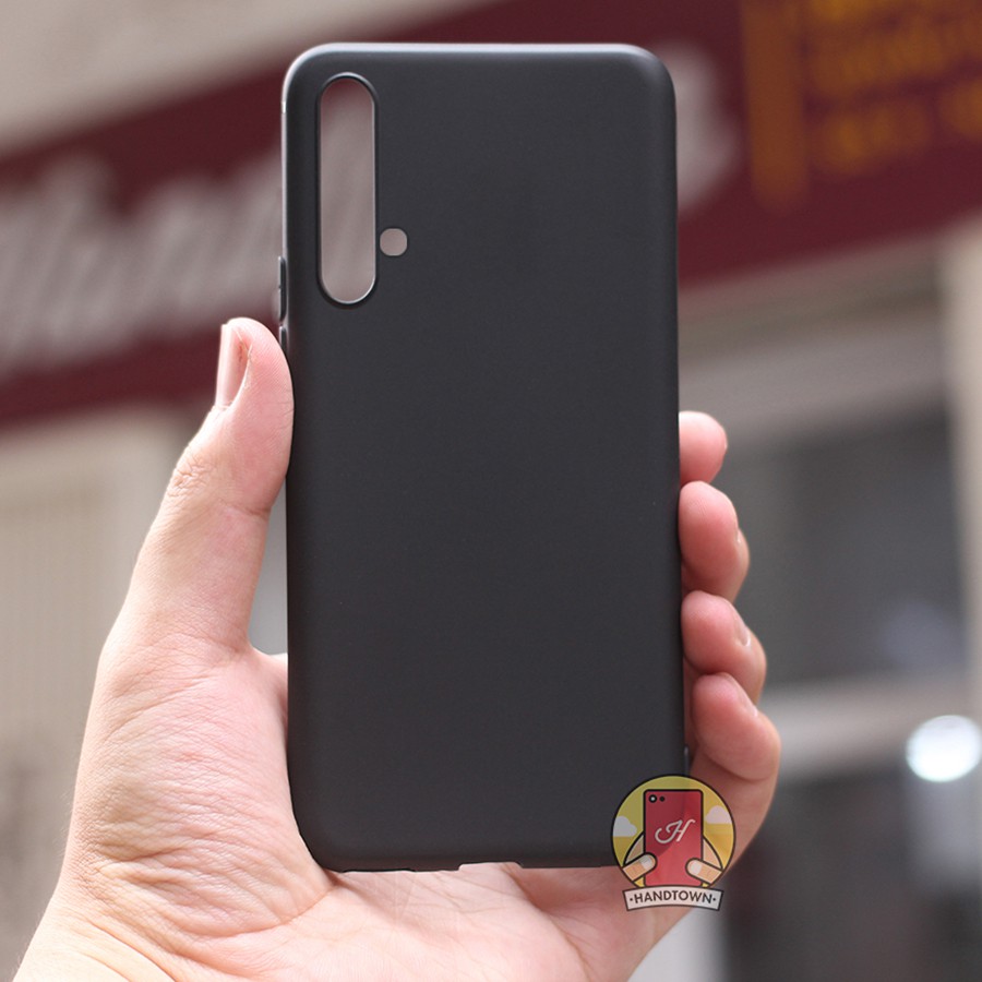 Ốp Lưng Honor 20 Silicone Cao Cấp Dẻo Nhám Chống Trầy