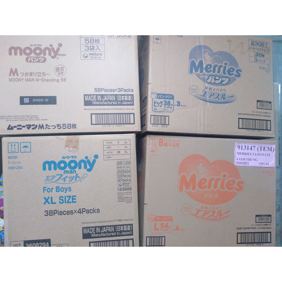 Thùng giấy, thùng carton đủ loại để đóng hàng, chuyển nhà