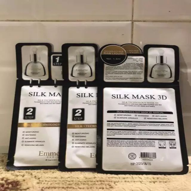 Mặt Nạ Lụa Tơ Tằm Pháp Silk Mask 3D 
Xuất xứ: Pháp