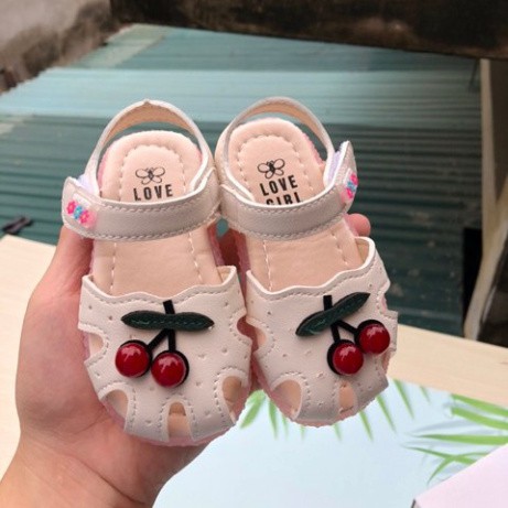 Sandal Bé Gái Quả Cherry Đáng Yêu Từ 0 - 4 Tuổi ( B5 )