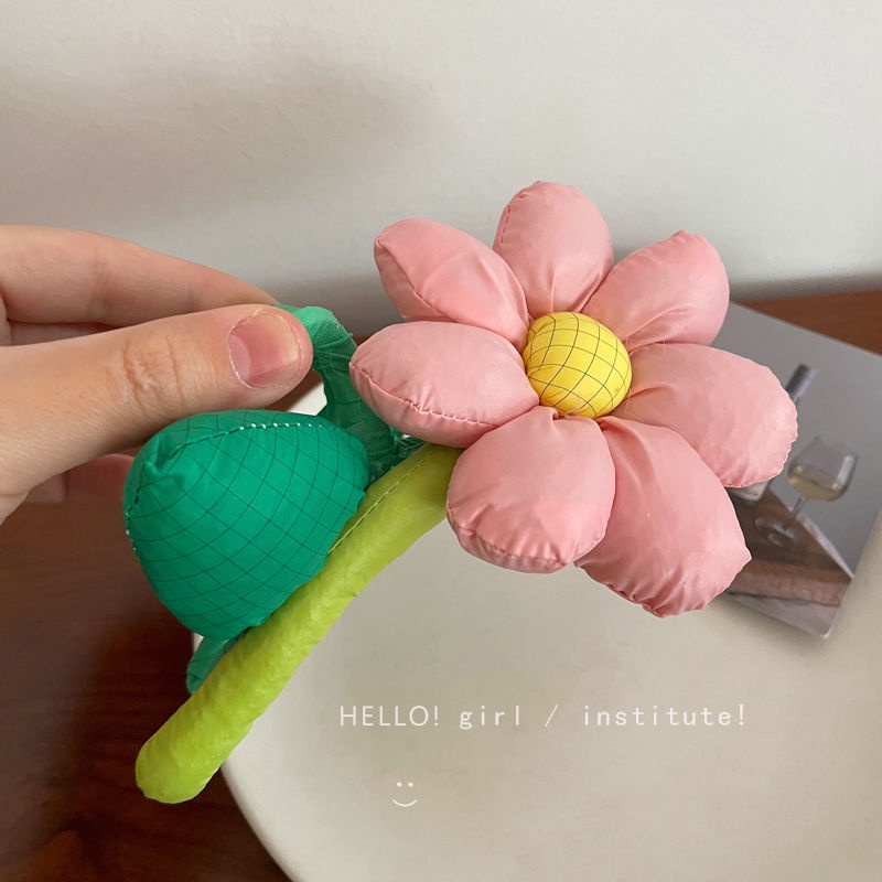 Kẹp Tóc Một Bên Hình Hoa Phong Cách Hàn Quốc Năm Mới Cho Nữ