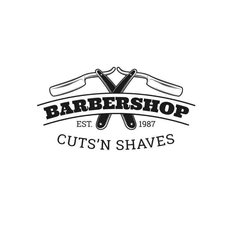 Miếng Dán Trang Trí Cửa Kính Hình Bánh Mì Nghệ Thuật Dành Cho Tiệm Cắt Tóc