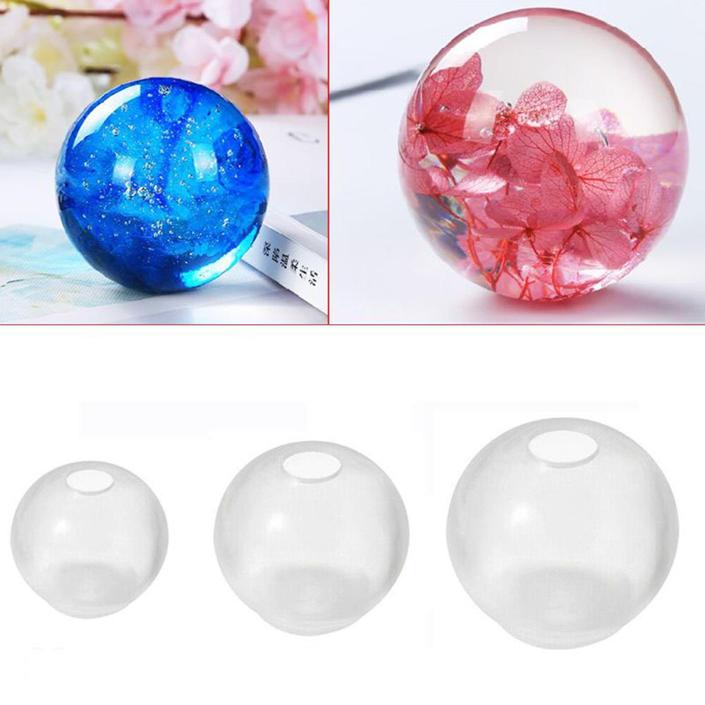 Khuôn Silicone Làm Trang Sức Thủ Công Hình Quả Bóng Vũ Trụ DIY
