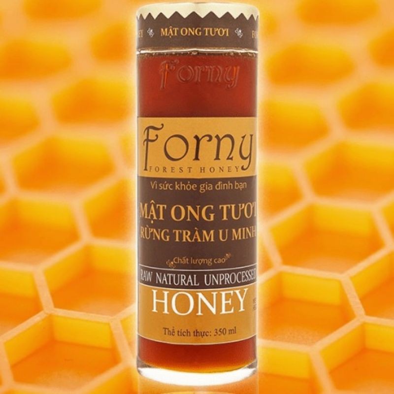 Mật ong tươi rừng tràm u minh Forny (350ml)